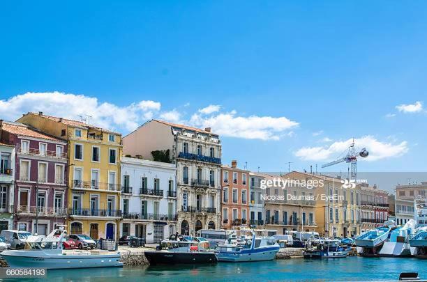 Joli Studio Au Mont St Clair Avec Vue Sur La Mer Sète Exterior foto